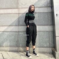 Quần Bom dây xích