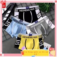 Quần bốn góc thân thiện với làn da thoáng khí kiểu trẻ em lớn dành cho học sinh nam quần lót bé trai mềm mại quần đùi thể thao quần thoáng khí WQY5