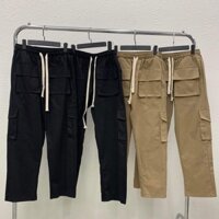 Quần Box Cargo Pant Kaki Loại 6 Túi Hộp - Chất Kaki Dày Dặn Kiểu Dáng Streetwear