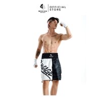 Quần Boxing Saigon Savage - Black/White