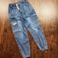 Quần boyfriend denim