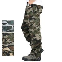 Quần Camo Nam Quần Cotton Rời Thường Ngày Hip Hop Hàng Hóa Ngụy Trang Quần