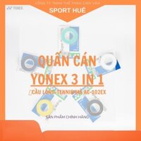 QUẤN CÁN YONEX CẦU LÔNG,TENNIS CHÍNH HÃNG mã AC102EX (3 chiếc/1 Vỉ)  - Nhà Phân Phối Chính Thức - SPORT HUẾ