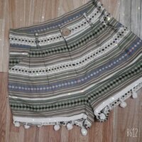 Quần cạp cao Thổ cẩm, quần đùi nữ ĐỘC lạ