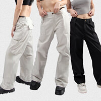 Quần cargo túi hộp "NĐG?" ống rộng FREDOM - Quần kaki unisex quần ống rộng