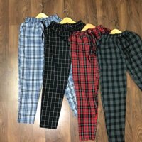 Quần caro pants - hình thật