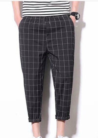 Quần CARO PLAID PANTS Unisex Màu Đen - L