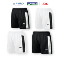Quần Cầu Lông YONEX, LINING, Vải Giãn 4 Chiều, Thoáng Khí, Thấm Hút Tốt, Quần Thun Nam Nữ Logo Thêu