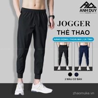 Quần Chạy Bộ Nam Nữ Màu Trơn Cơ Bản Co Giãn Polyester Thể Thao Phong Cách Thể Dục Năng Động Cá Tính Unisex ANH DUY SHOP JG19