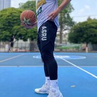 Quần Chạy Bộ Nam,Chơi Thể Thao Legging 2 Lớp ASRV Chất Train Lite Thông Hơi Thấm Hút Mồ Hôi