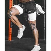 Quần chạy bộ, quần tập gym nam 2 lớp Z200