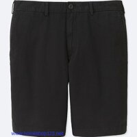 Quần CHINO SHORTS  Kaki Uniqlo 09 BLACK