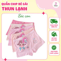Quần chip bé gái, quần lót xinh xắn, chất liệu thun lạnh mịn đẹp, co giãn 4 chiều (9-34kg )-Sóc Con Baby Mẹ Bầu Và Bé