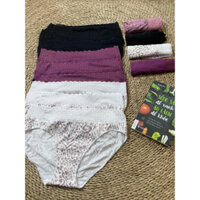 Quần chip Big size nữ thun cotton xuất dư - Quần lót nữ big size xuất Pháp dư xịn (Mã N01)