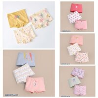 Quần chip cho bé gái, Quần chip đùi cho bé set 3 chiếc hàng KIDS size 100-160 mã H920