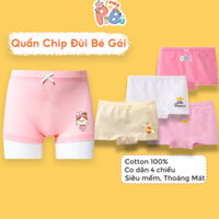 Quần Chip Đùi Bé Gái Cotton Cao Cấp Mềm Mại Bảo Vệ Vùng Kín - Babyboo- SIMEEFA