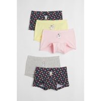 Quần chip đùi bé gái HM set 5 cái