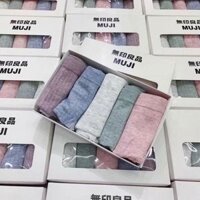 Quần chip muối tiêu nâng mông Muji