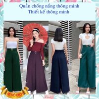 Quần chống nắng, Quần váy quây chống nắng chất liệu cotton dày dặn, thoáng mát, tôn dáng đẹp