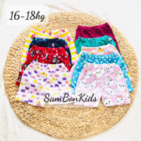 Quần chục ngắn cotton cho bé bỏ bỉm- SamBon Kids