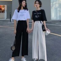 Quần chun ống rộng