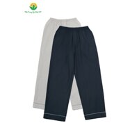 Quần cotton nam trung niên, quần Pijama ông già kẻ sọc mặc nhà thời trang Việt Thắng - Q06.2436