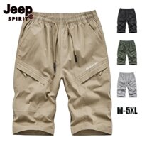 Quần crop nam mùa hè JEEP SPIRIT, quần ống thẳng nam cỡ lớn thời trang