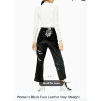 Quần Da Bóng Topshop Authentic UK6