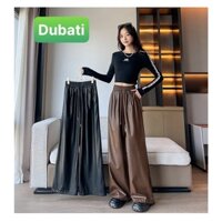 QUẦN DA BÓNG UNISEX NAM NỮ ỐNG RỘNG SIÊU CAO CẤP SÀNH ĐIỆU - DUBATI FASHION