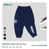 Quần dài  Bé Trai Dokma DQ2360 (2-6Y)