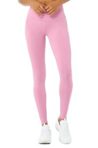 quần dài cạp cao JFF HIGH- RISE AIRFIT LEGGING - PINK PEONY - S