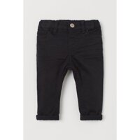 Quần Dài Đen HM Stretch Twill Pants Co Giãn Cho Bé - chính hãng