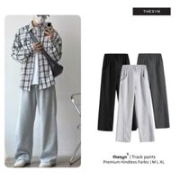 Quần Dài Form Rộng THESYN Track Pants Unisex Nam Nữ Đứng Form Co Giãn Tốt, Local Brand THESYN