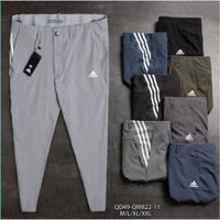 QUẦN DÀI GOLF NAM CHẤT XI DÃN XỊN IN VIỀN LƯNG HÃNG ADIDAS QD49 - QUẦN DÀI THỜI TRANG NAM VNXK