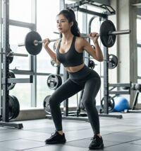 Quần dài gym nữ xước sọc phối CK17423 – quần tập ôm dáng, phối sọc cá tính, co giãn tốt