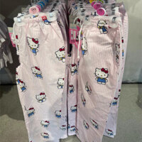 Quần Dài Hello Kitty Màu Hồng Xinh Xắn Thoải Mái