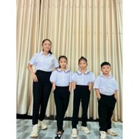 Quần dài học sinh dành cho bé trai, bé gái cấp 1, cấp 2 big size