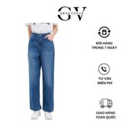 Quần Dài Jeans Nữ Genvogue Ống Suông
