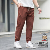 🔅Quần dài jogger Nam bigsize " BÉO BẢNH BAO " ( 80KG-150KG ) ống túm vải dù thoáng mát kiểu dáng ráp vải cá tính.