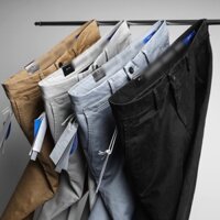 Quần dài kaki Slim fit có thun co dãn ống côn bảng màu basic