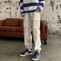 Quần dài Kaki túi hộp nam |Quần kaki nam ống suông form cực đẹp | Kymchu Unisex Sp giá tốt nhất Shopee VN