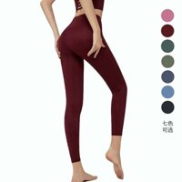 Quần dài legging nữ tập gym yoga aerobic thể thao nâng mông tôn dáng chất liệu thun poly co dãn 4 chiều Q133