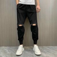 Quần Dài Nam Nữ Kaki Unisex Zipper Khóa Gối