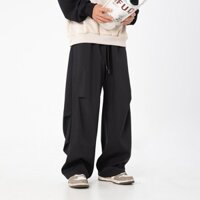Quần dài nam ống rộng xếp ly jogger pants phong cách hàn quốc L2358