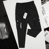 Quần dài nam túi hộp chất umi cao cấp, quần túi hộp nam co giãn 4 chiều thoải mái, quần jogger thể thao năng động