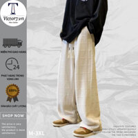Quần Dài Ống Đứng In Chữ Thời Trang Hàn Quốc Cho Nam quần thun nam quần baggy nam kẻ sọc quần trắng quần âu nam hàn quốc