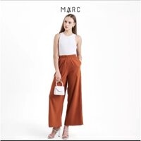 Quần dài ống rộng lưng thun nữ MARC FASHION dáng suông lưng cao hack dáng không nhăn mềm mịn mát CBMH082022