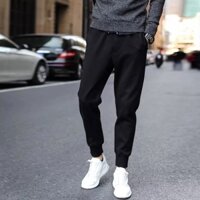 Quần dài thể thao dây rút có túi thời trang Hàn Quốc cho nam size S-2XL