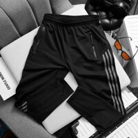 Quần dài thể thao nam poly 2 da cao cấp sọc lưới q3k