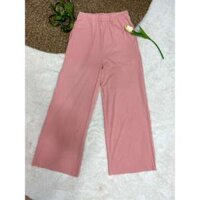 Quần dài thun oversize chất vải thun gân Hàn Quốc